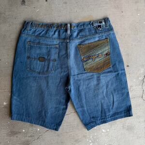 Enyce y2k baggy denim shorts